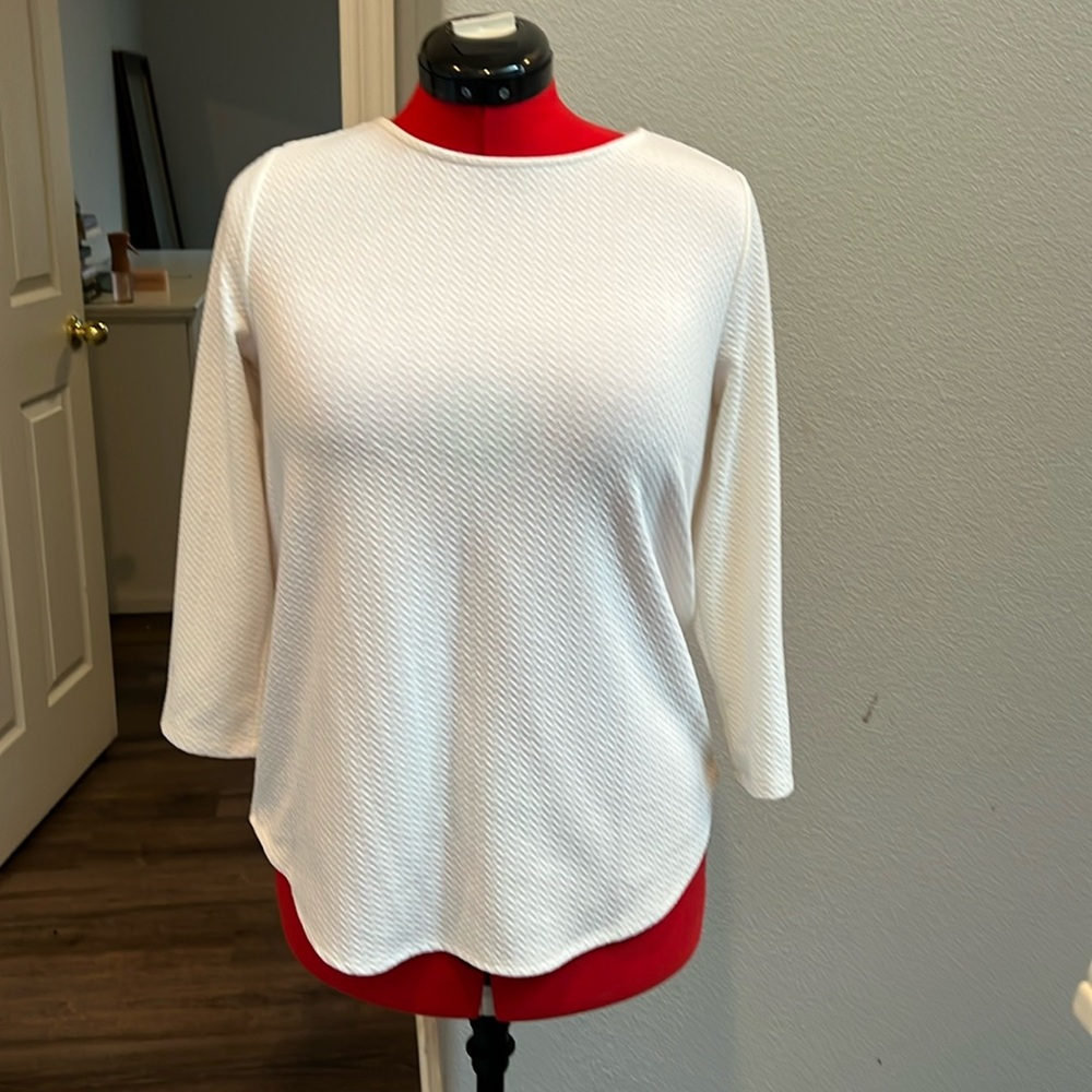 Van Heusen Ivory top